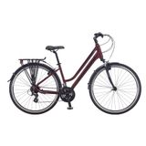 Salcano İstanbul 24S 700 V Fren 24 Vites 28 Jant Bordo Siyah 17 Kadro Unisex Şehir Bisikleti