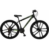 Salcano Lion 26 MD15 Mono Disk Fren Bisiklet (150 ile 170CM Arası Boy) - Siyah - Yeşil