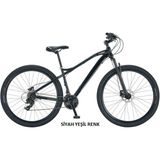 Salcano Lion 29 Hd 17'' Siyah Yeşil Renk Dağ Bisikleti - Siyah - Yeşil