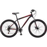 Salcano Lion Dağ Bisikleti 26 Jant 21 Vites Erkek Cinsiyetli Siyah Kırmızı Renk - Siyah - Kırmızı