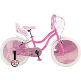 Salcano Muki 20 Jant Kız Çocuk Bisikleti (120/140 cm Boy) - Koyu Pembe - Mor