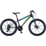 Salcano NG 650 27.5 HD Hidrolik Disk Fren 21 Vites Full Shimano Siyah Yeşil Dağ Bisikleti