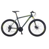 Salcano NG Team 100 29 Jant 1x8 HD 2025 Model 21 inç Siyah Yeşil Dağ Bisikleti