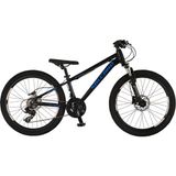 Salcano Ng Team 200 24HD 12 Kadro 21 Vites Hidrolik Disk Fren Dağ Bisikleti (135 / 150 cm Arası Boy) - Siyah - Mavi