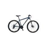 Salcano NG Team 200 29 Jant HD Hidrolik Disk Fren Full Shimano 21 Vites 21 inç Koyu Mavi Dağ Bisikleti