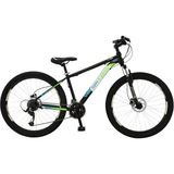 Salcano NG1000 27.5 HD16 Hidrolik Disk Fren 24 Vitesli Dağ Bisikleti (155 ile 170 cm Arası Boy) - Siyah - Yeşil