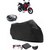 Salcano Sb 150 Siyah Arka Çanta Uyumlu Motosiklet Branda Lüx Premium Kalite