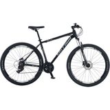 Salcano Team 200 29 Jant HD Hidrolik Disk Fren Full Shimano 21 Vites 19 inç Mat Siyah Gri Dağ Bisikleti