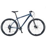 Salcano Team 200 29 Jant HD Hidrolik Disk Fren Full Shimano 21 Vites 21 inç Mat Gece Mavisi Siyah Turuncu Dağ Bisikleti