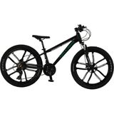 Salcano Team 200 Mono Dağ Bisikleti 24 Jant Hd Hidrolik Disk Fren Full Shimano 21 Vites - Siyah