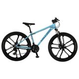 Salcano Team 200 Mono Dağ Bisikleti 26 Jant Hd Hidrolik Disk Fren Full Shimano 21 Vites 38CM - Açık Mavi