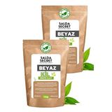 Salda Secret Beyaz Kil Doğal Yüz Maskesi 100 gr X 2 Adet Toz - Kil Maskesi - Indian Healing Clay