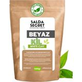 Salda Secret Beyaz Kil Doğal Yüz Maskesi 1000 gr Toz - Kil Maskesi - Indian Healing Clay