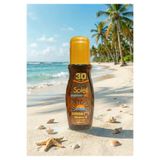 Saleil Kakao Özlü Bronzlaştırıcı SPF 30 Etkili Güneş Yağı Vitamin E 200 Ml