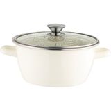Salentino Kızartma Tenceresi - Beyaz - 22 cm