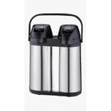 salesalbutik 1240XL İkili Çelik Termos Çiftli 1.9 + 1.9 Lt Çay Su Termosu