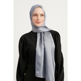 Şaless Tesettür Kadın Janjan-janjanlı Krinkıl Abiye Şal-çakmak Taşı- 70x190cm