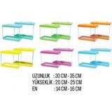 Salıncak 2 Li Akvaryum Seti ( 30 cm - 35 cm ) - Mavi