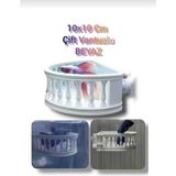 Salıncak Balık Dinlenme Alanı Dekoratif Balkon Çift Vantuz 10X10CM Beyaz - 10 x 10 cm