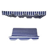 SALINCAK LÜKS KILIF SETİ MİNDERİ GÖLGELİKLİ MAVİ BEYAZ 130x45 2 KİŞİLİK
