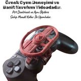 Salıncak Ps4 Mini Direksiyon Amg Direksiyon(Brown Kahverengi)