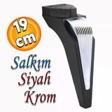 Salkım Mobilya Oturma Grubu Kanepe Tv Ünitesi Konsol Koltuk Ayağı Ayakları Siyah Krom 19 Cm