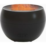 Salking Alev Efektli Aroma Difüzör LED Nemlendirici - Siyah