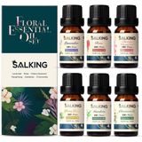 Salking Uçucu Yağ Seti, ve Saf 6 Lı Koku Yağları, Aroma Terapi ve Difüzör İçin