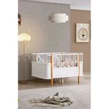Sallanan Mdf Beşik, Bella Büyüyen Beşik 90X120 1 Adet Comfort Yatak Ceviz