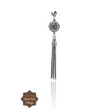 Sallantılı Ayyıldız Model 925 Ayar Gümüş Tesbih Püskül 201023321