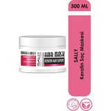 Sally Saç Maskesi Keratin Bakım - Saç Bakım Onarım 300 ML