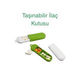SalMall 3 Bölmeli Taşınabilir İlaç Kutusu | Mini Tablet ve Vitamin Saklama Kutusu