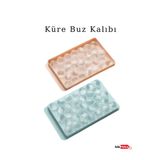 SalMall Küre Buz Kalıbı 33’lü | Yuvarlak Buz Kalıbı | Pratik ve Dayanıklı Silikon Buzluk