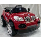 Salman Bisiklet Bmw 12 Volt Uzaktan Kumandalı 50 kg Kapasiteli Akülü Araba - Ateş Kırmızısı