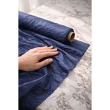 Salman Home Hediyelik İpek Saten Astar Kumaş 3 metre Lacivert İhraç fazlası (en 75 cm)