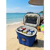 Salmore Thermobag 6’lı Kutu Içecek Çantası Lacivert - Alüminyum Standart Renk - 0,1 lt