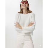 Salome Butik Oversize Yumoş Kazak - Krem - Standart