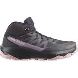 Salomon 454116 Outscape Mid Gtx W Outdoor Siyah-Mor Kadın Bot - Siyah - Mor