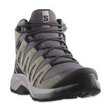 Salomon 477534 X-Adventure Recon Mid Gore Tex Outdoor Gri-Yeşil Kadın Bot