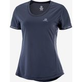 Salomon Agile Ss Tee W Kadın Koşu Tişört LC1069600 - XS - Lacivert