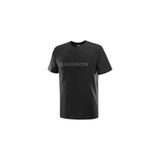 Salomon Bıg Logo Tee Erkek T-Shirt - LC2526600 Siyah