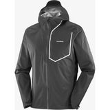 Salomon Bonattı Pro Erkek Yağmurluk Deep Black LC2769800 - Siyah