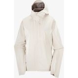 Salomon Bonattı Pro Kadın Yağmurluk Whisper White LC2770700 - Krem