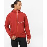 Salomon BONATTI TRAIL Erkek Yağmurluk RED DAHLIA LC2135300 - Kırmızı - 2XL