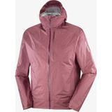 Salomon Bonattı Waterproof Erkek Yağmurluk Nocturne LC2686300 - Pembe