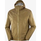Salomon Bonattı Waterproof Erkek Yağmurluk Plantation LC2686200 - Kahve