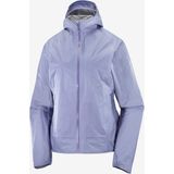 Salomon Bonattı Waterproof Kadın Yağmurluk Blue Granite LC2684600 - XL - Mavi