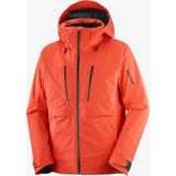Salomon Brıllıant 2.0 Erkek Kayak Montu Cherry Tomato LC2635100 - Kırmızı - 2XL