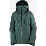 Salomon Brıllıant 2.0 Kadın Kayak Montu Green Gables LC2635900 - Yeşil