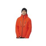 Salomon Brilliant Jacket M, Erkek Spor Kayak & Snowboard Mont, Turuncu, S Beden